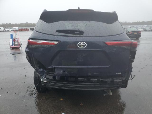 5TDHZRBH7NS583655 - 2022 TOYOTA HIGHLANDER XLE 蓝色 照片 6