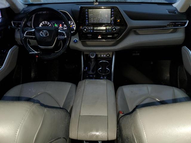 5TDHZRBH7NS583655 - 2022 TOYOTA HIGHLANDER XLE 蓝色 照片 8