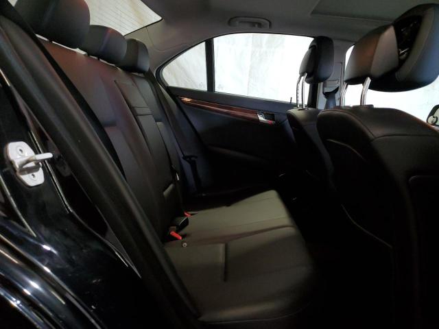 WDDGF81X09F207334 - 2009 MERCEDES-BENZ C 300 4MATIC BLACK photo 10