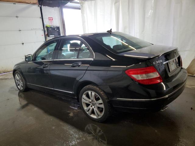 WDDGF81X09F207334 - 2009 MERCEDES-BENZ C 300 4MATIC BLACK photo 2