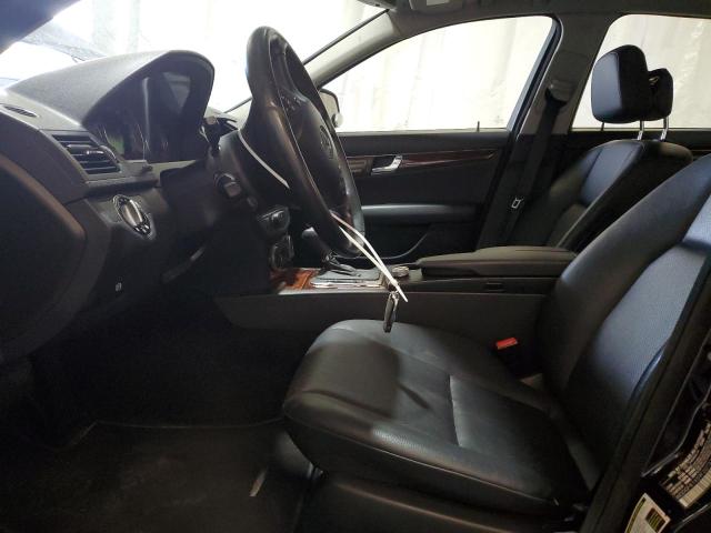 WDDGF81X09F207334 - 2009 MERCEDES-BENZ C 300 4MATIC BLACK photo 7