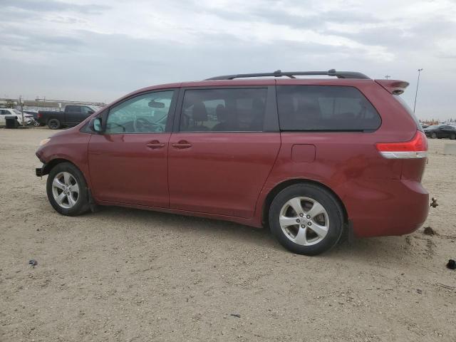5TDKK3DC2BS017326 - 2011 TOYOTA SIENNA LE 红色 照片 2