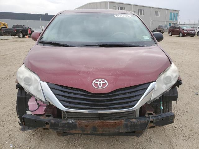 5TDKK3DC2BS017326 - 2011 TOYOTA SIENNA LE 红色 照片 5