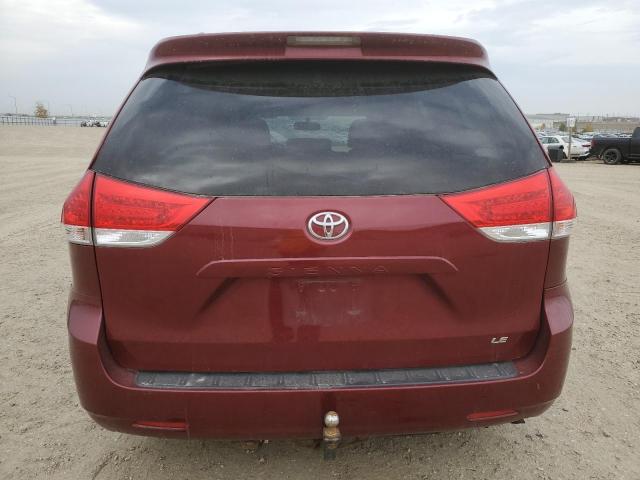 5TDKK3DC2BS017326 - 2011 TOYOTA SIENNA LE 红色 照片 6
