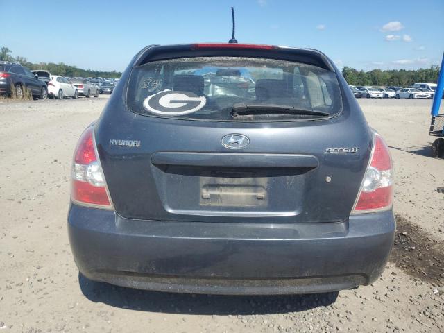 KMHCN36C38U087622 - 2008 HYUNDAI ACCENT SE ნაცრისფერი ფოტო 6