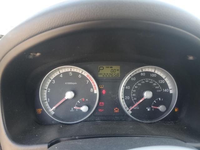 KMHCN36C38U087622 - 2008 HYUNDAI ACCENT SE ნაცრისფერი ფოტო 9