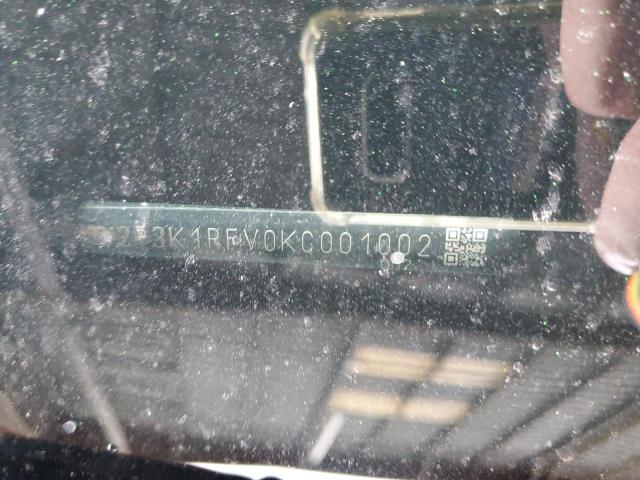 2T3K1RFV0KC001002 - 2019 TOYOTA RAV4 LE Синій фото 14