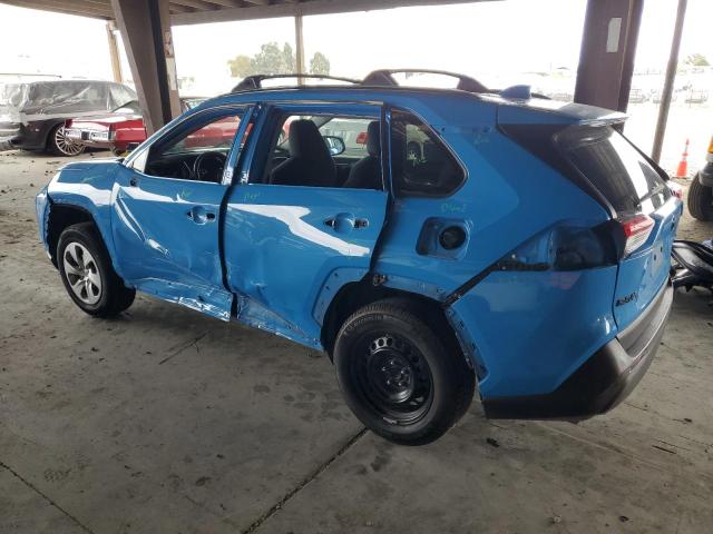 2T3K1RFV0KC001002 - 2019 TOYOTA RAV4 LE Синій фото 2