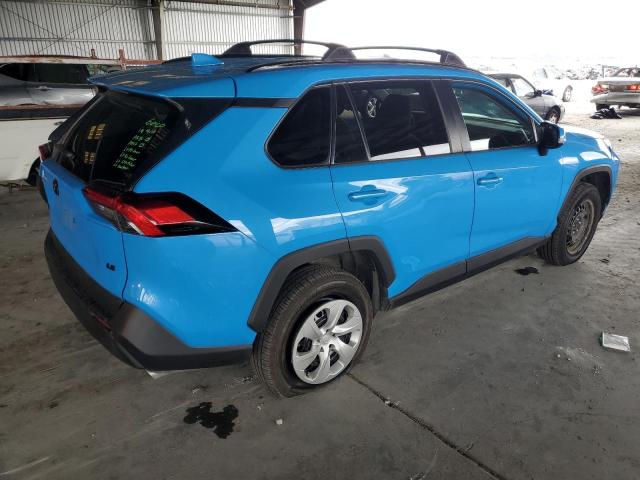 2T3K1RFV0KC001002 - 2019 TOYOTA RAV4 LE Синій фото 3