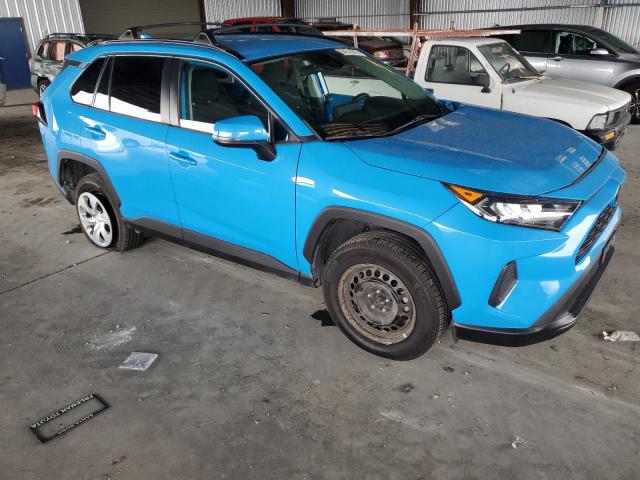 2T3K1RFV0KC001002 - 2019 TOYOTA RAV4 LE Синій фото 4