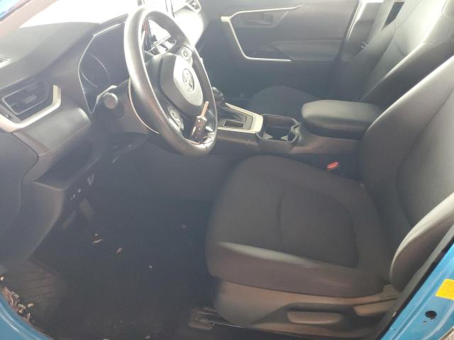 2T3K1RFV0KC001002 - 2019 TOYOTA RAV4 LE Синій фото 7