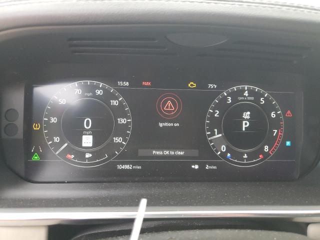 SALGS2SV1JA512495 - 2018 LAND ROVER RANGE ROVE HSE CHARCOAL photo 9