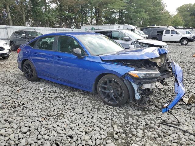 2HGFE2F53NH522166 - 2022 HONDA CIVIC SPORT Mavi fotoğraf 4