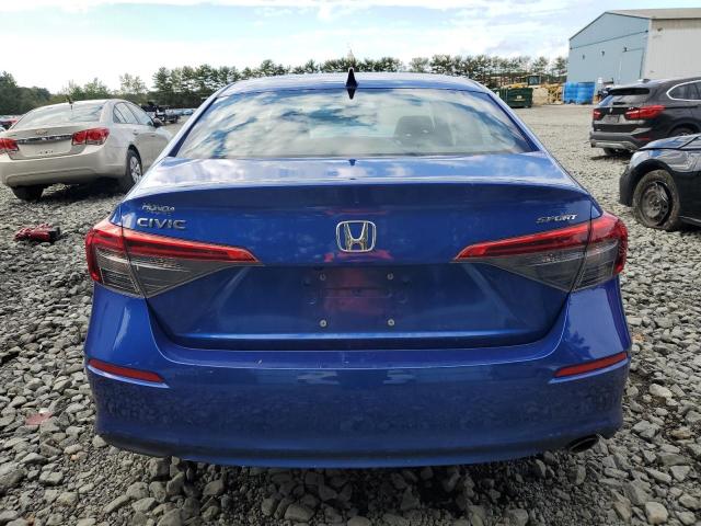 2HGFE2F53NH522166 - 2022 HONDA CIVIC SPORT Mavi fotoğraf 6