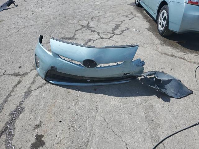 JTDKN3DU3F1956925 - 2015 TOYOTA PRIUS TEAL photo 12