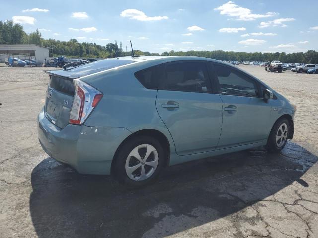 JTDKN3DU3F1956925 - 2015 TOYOTA PRIUS TEAL photo 3