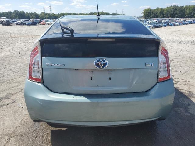 JTDKN3DU3F1956925 - 2015 TOYOTA PRIUS TEAL photo 6