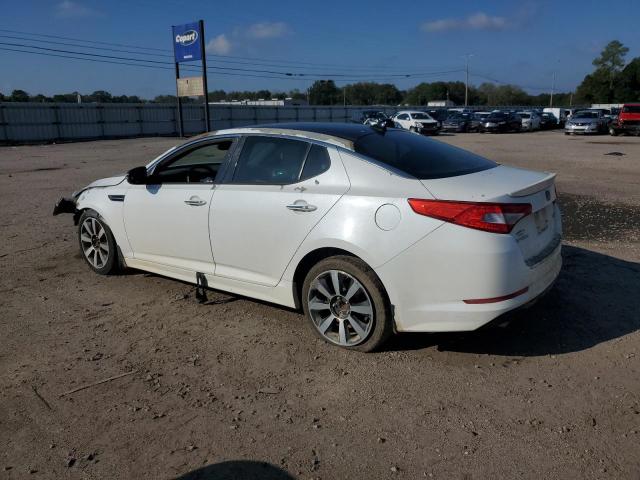 5XXGR4A67DG092727 - 2013 KIA OPTIMA SX WHITE photo 2