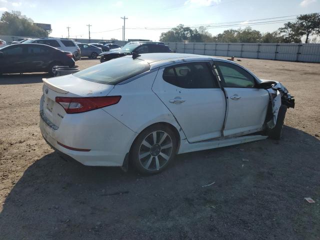 5XXGR4A67DG092727 - 2013 KIA OPTIMA SX WHITE photo 3