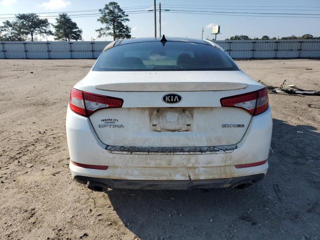 5XXGR4A67DG092727 - 2013 KIA OPTIMA SX WHITE photo 6