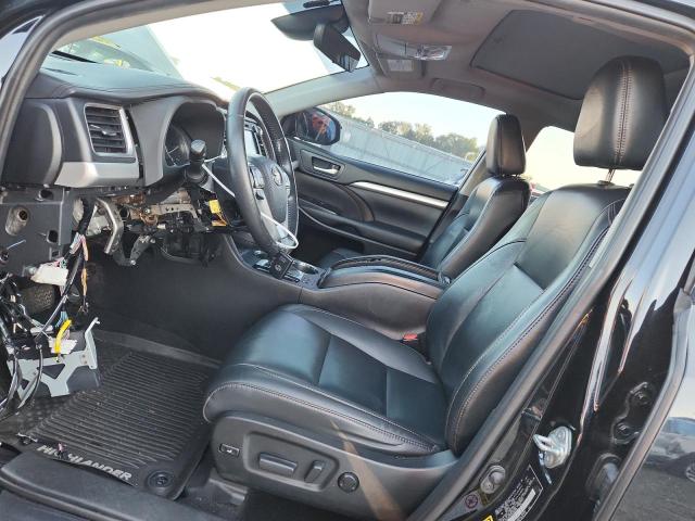 5TDJZRFH7KS566359 - 2019 TOYOTA HIGHLANDER SE BLACK photo 7