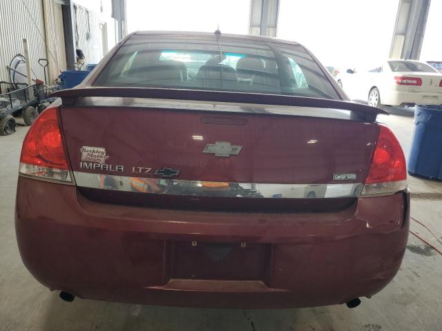 2G1WC5EMXB1110418 - 2011 CHEVROLET IMPALA LTZ RED photo 6