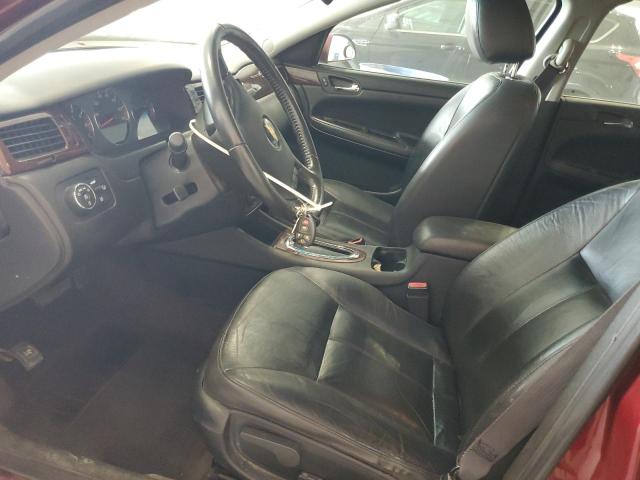 2G1WC5EMXB1110418 - 2011 CHEVROLET IMPALA LTZ RED photo 7
