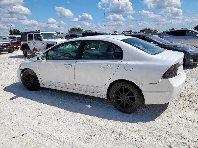 19XFA1F51BE006691 - 2011 HONDA CIVIC LX Սպիտակ լուսանկար 2