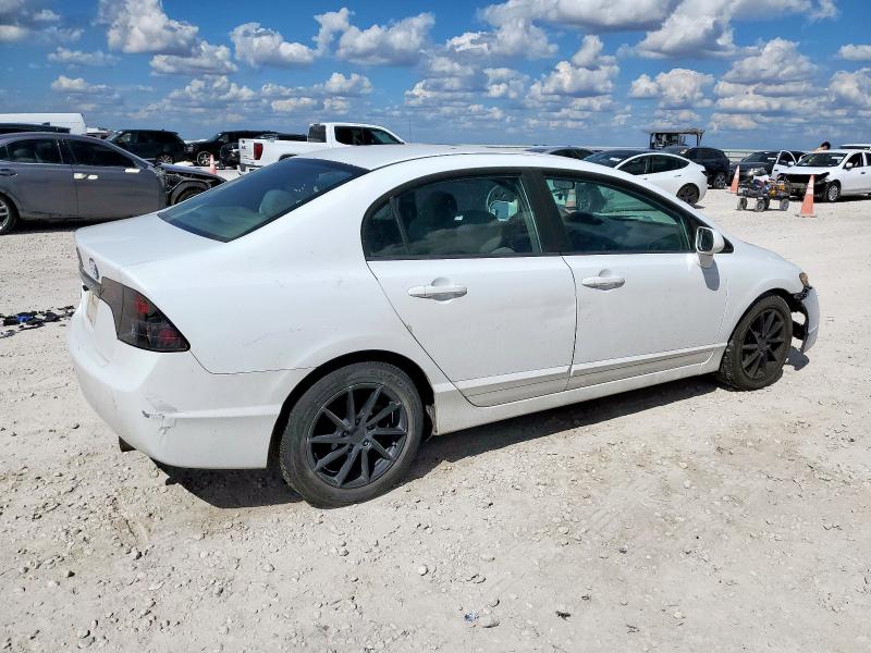 19XFA1F51BE006691 - 2011 HONDA CIVIC LX Սպիտակ լուսանկար 3