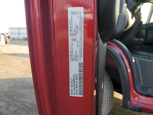 3C6LRVDG0ME579177 - 2021 RAM PROMASTER 2500 HIGH MAROON photo 13