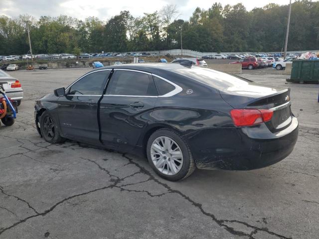 2G11X5SA7H9100299 - 2017 CHEVROLET IMPALA LS BLACK photo 2