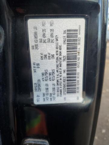 1B7GG22X8XS105819 - 1999 DODGE DAKOTA BLACK photo 12