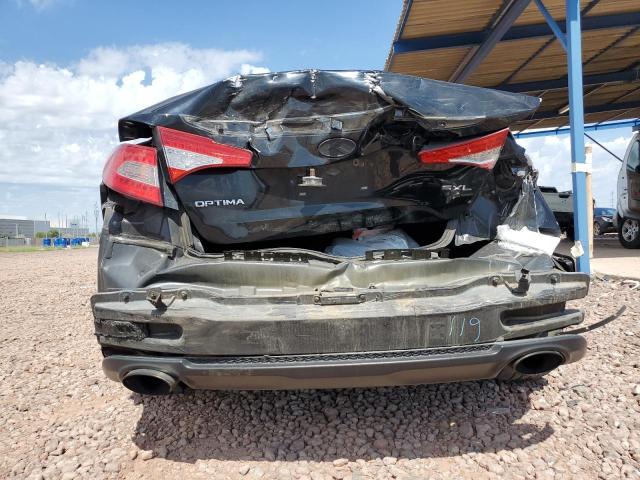 5XXGR4A64DG090871 - 2013 KIA OPTIMA SX BLACK photo 6