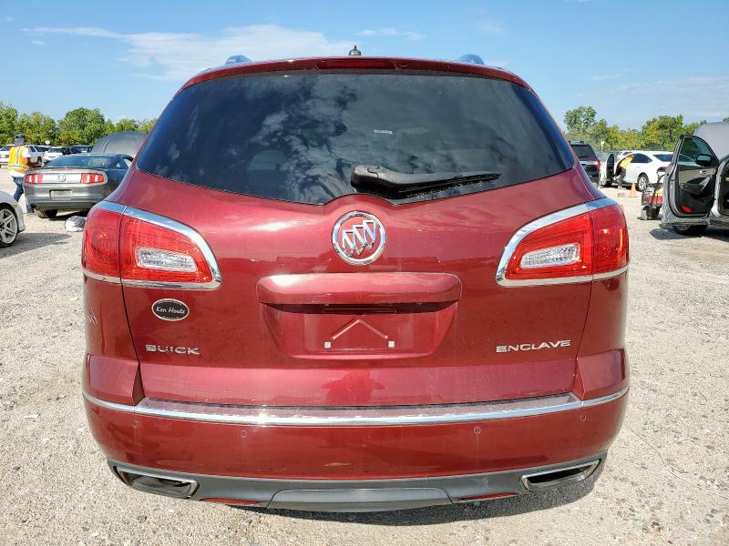 5GAKRBKD8FJ282323 - 2015 BUICK ENCLAVE 勃艮第红 照片 6