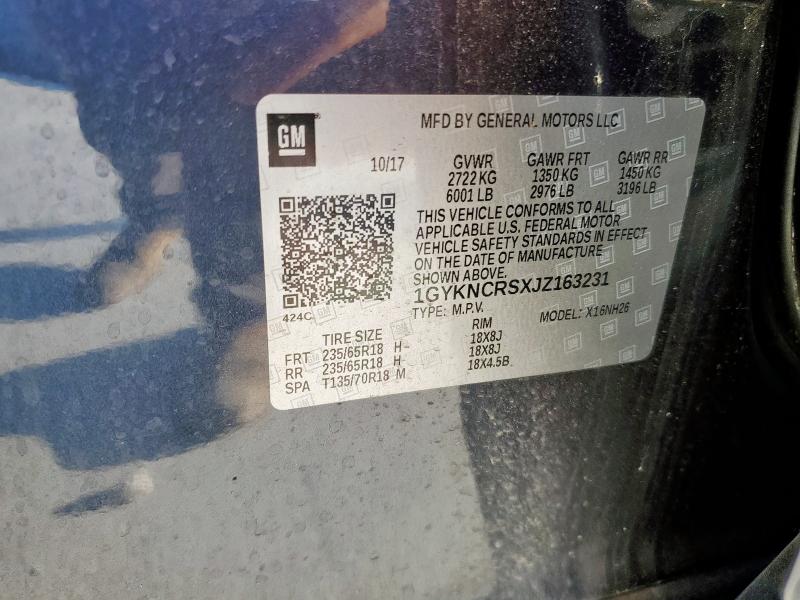 1GYKNCRSXJZ163231 - 2018 CADILLAC XT5 LUXURY 蓝色 照片 14