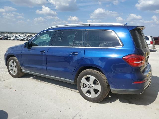 4JGDF6EE6JB179718 - 2018 MERCEDES-BENZ GLS 450 4MATIC BLUE photo 2