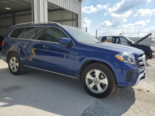 4JGDF6EE6JB179718 - 2018 MERCEDES-BENZ GLS 450 4MATIC BLUE photo 4