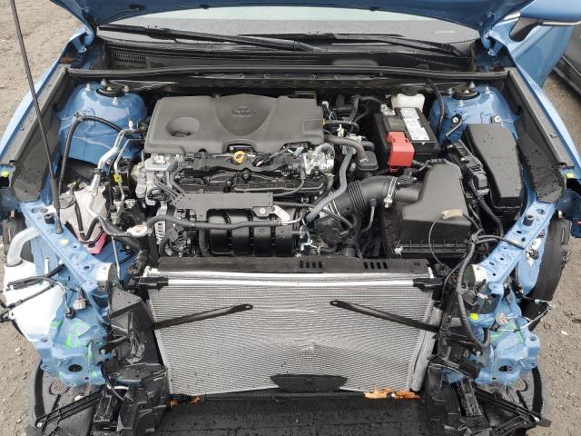 4T1G11BK5RU127442 - 2024 TOYOTA CAMRY SE NIGHT SHADE BLUE photo 11