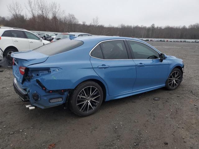 4T1G11BK5RU127442 - 2024 TOYOTA CAMRY SE NIGHT SHADE BLUE photo 3