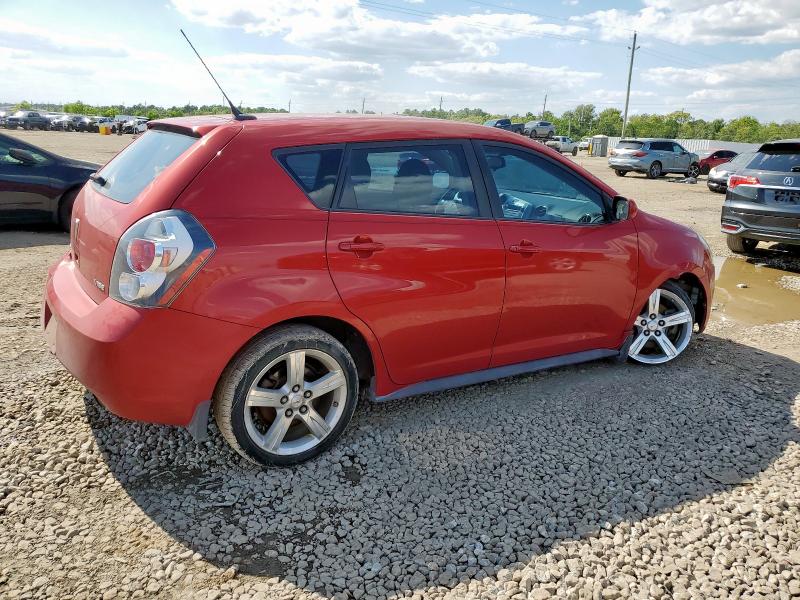 5Y2SP67019Z462234 - 2009 PONTIAC VIBE RED photo 3