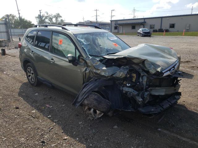 JF2SKAEC0KH509295 - 2019 SUBARU FORESTER PREMIUM Zielony zdjęcie 4