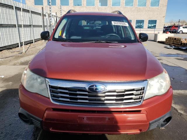 JF2SH6BC2AG803804 - 2010 SUBARU FORESTER XS Қызғылт сары фото 5