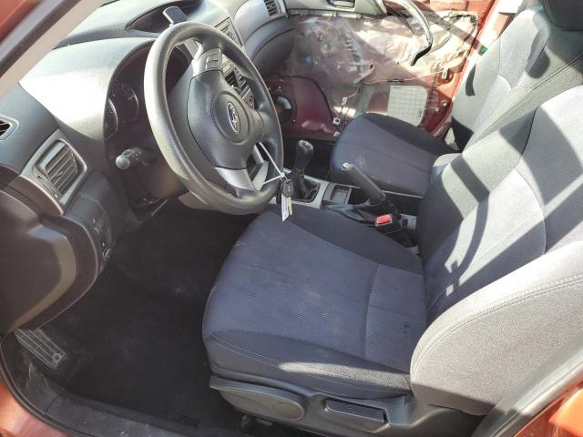 JF2SH6BC2AG803804 - 2010 SUBARU FORESTER XS Қызғылт сары фото 7