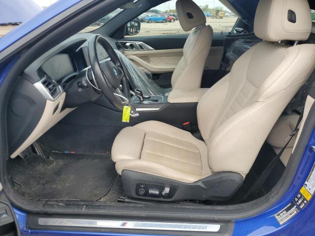 WBA13AR05PCL91821 - 2023 BMW M440XI BLUE photo 7