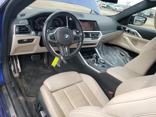 WBA13AR05PCL91821 - 2023 BMW M440XI BLUE photo 8