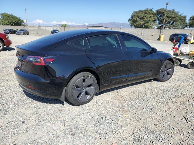 5YJ3E1EA6NF362459 - 2022 TESLA MODEL 3 黑色 照片 3