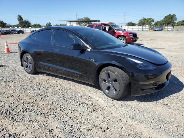 5YJ3E1EA6NF362459 - 2022 TESLA MODEL 3 黑色 照片 4