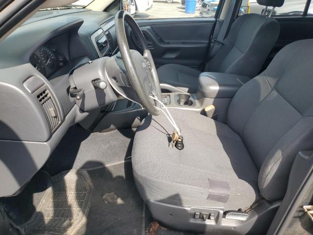 1J4GW48S94C163058 - 2004 JEEP GRAND CHER LAREDO BLACK photo 7