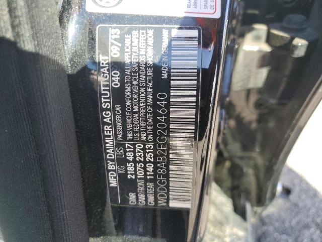 WDDGF8AB2EG204640 - 2014 MERCEDES-BENZ C 300 4MATIC BLACK photo 12