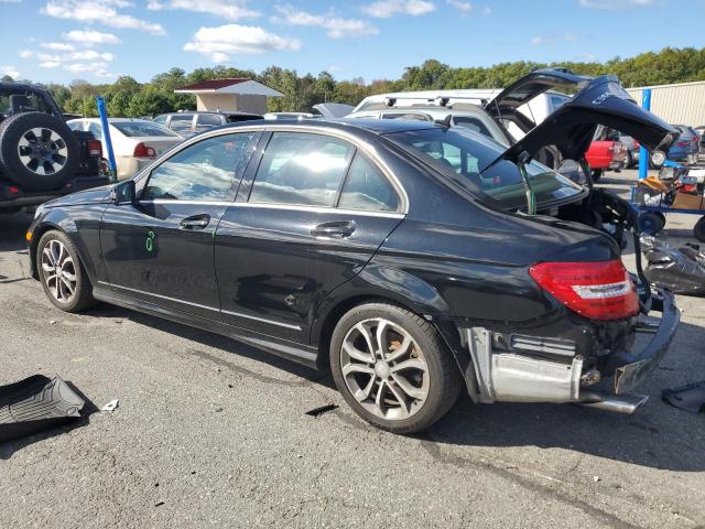 WDDGF8AB2EG204640 - 2014 MERCEDES-BENZ C 300 4MATIC BLACK photo 2